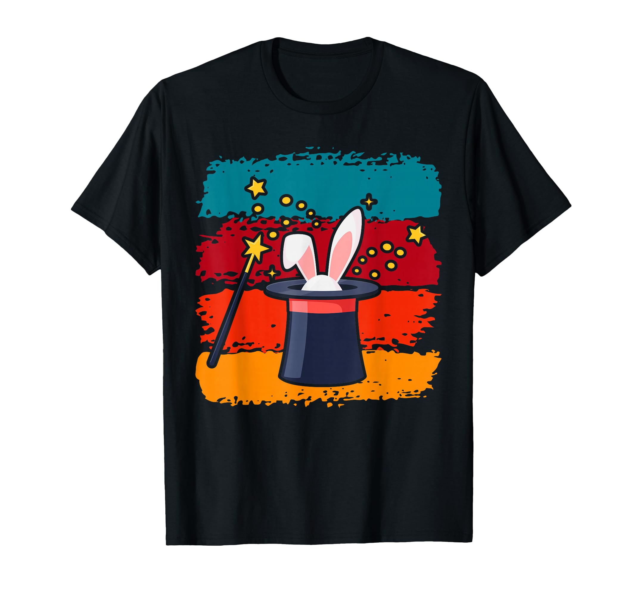 Magicians Hat Magician Magic Icons T-Shirt - Aesthetic Graphic Unisex - T-Shirt, Sweatshirt, Hoodie