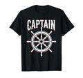 Captain And First Mate Matching Dad T-Shirt - Aesthetic Graphic for Adults - T-Shirt, Sweatshirt, Hoodie
