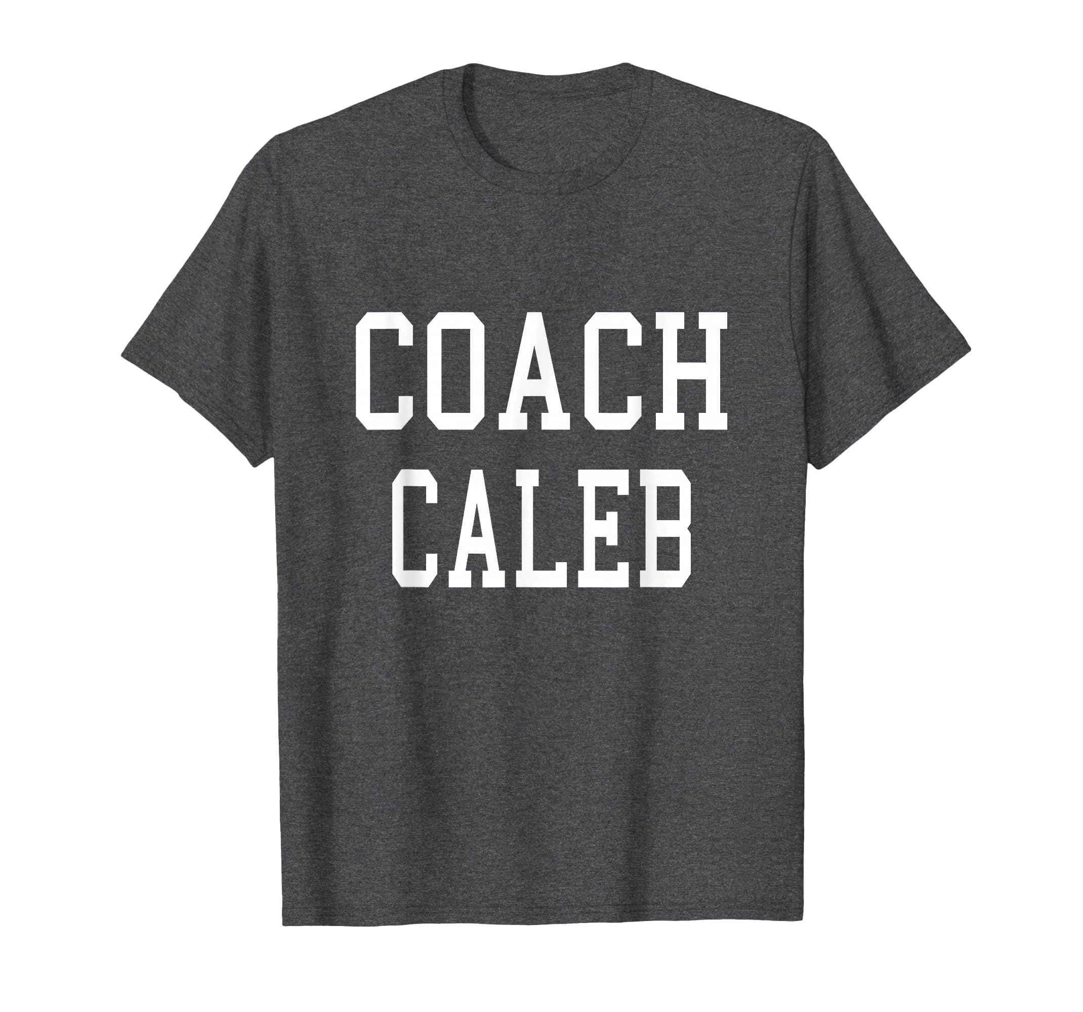 Coach Caleb Custom Football Soccer T-Shirt - Unique Graphic for Adults - T-Shirt, Sweatshirt, Hoodie