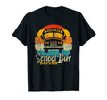 School Bus Driver 70S Sunset Art T-Shirt - Casual Everyday Wear Unisex - T-Shirt, Sweatshirt, Hoodie