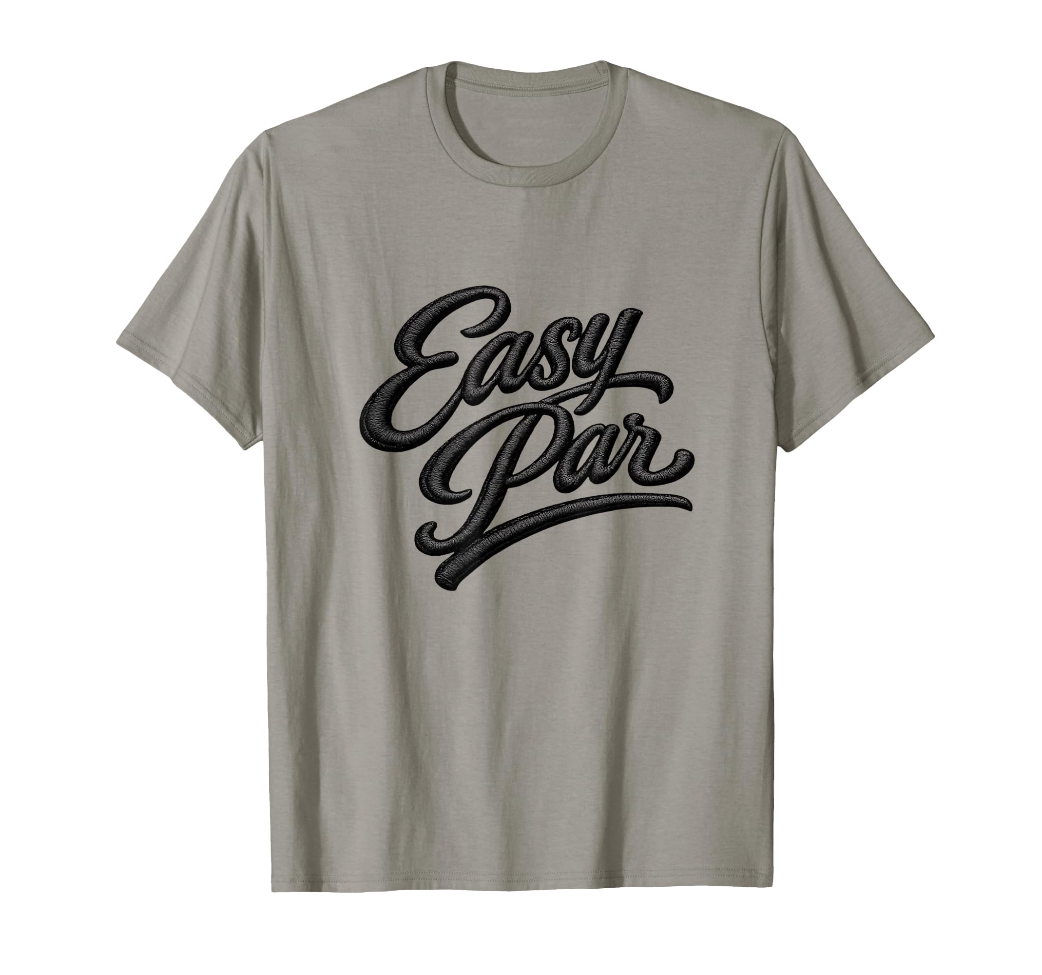 Easy Par Golf Lover Love Golfing Heart T-Shirt - Custom Art Print Unisex - T-Shirt, Sweatshirt, Hoodie