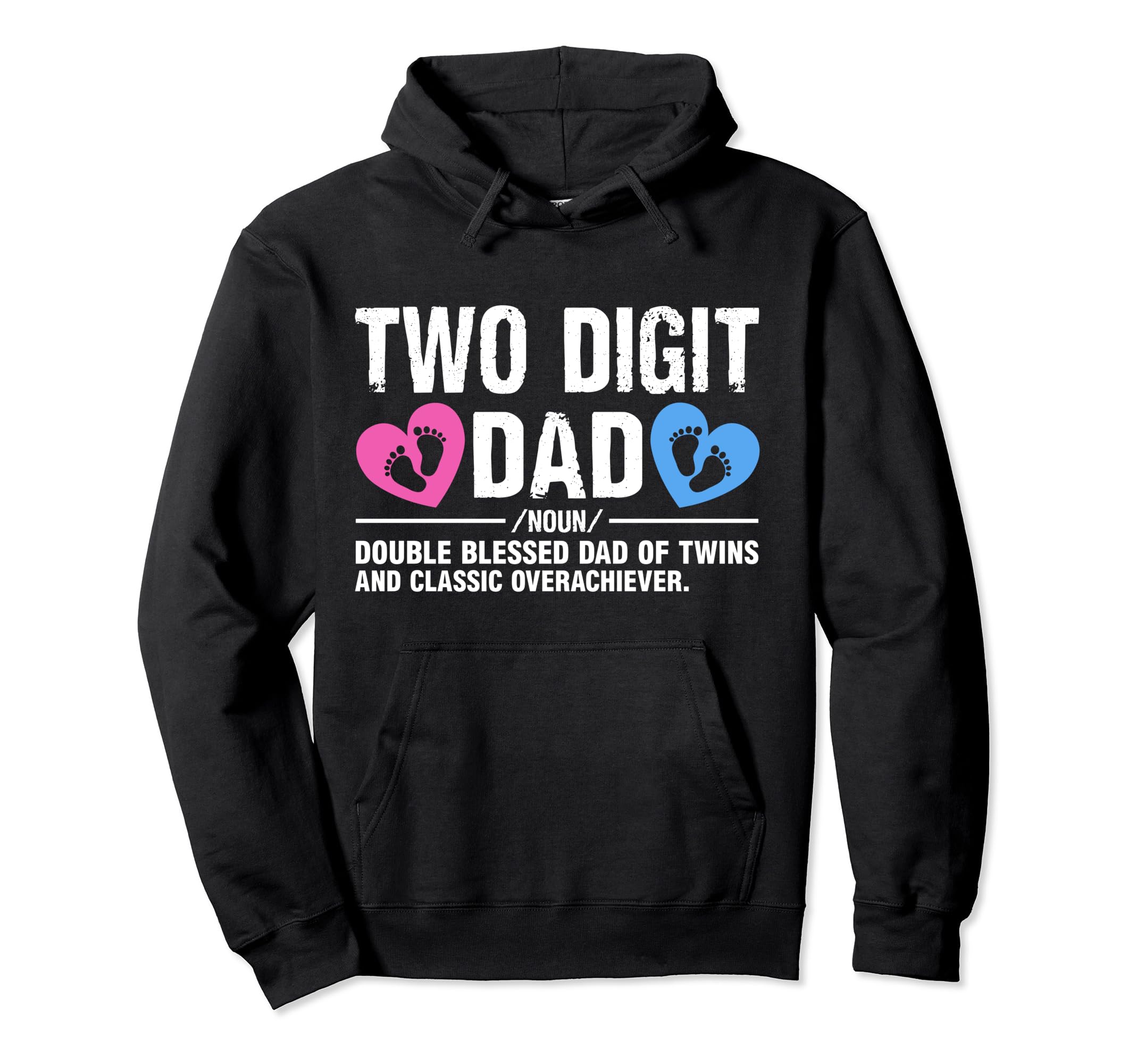 Twin Dad Hoodie - Unique Graphic Unisex - T-Shirt, Sweatshirt, Hoodie