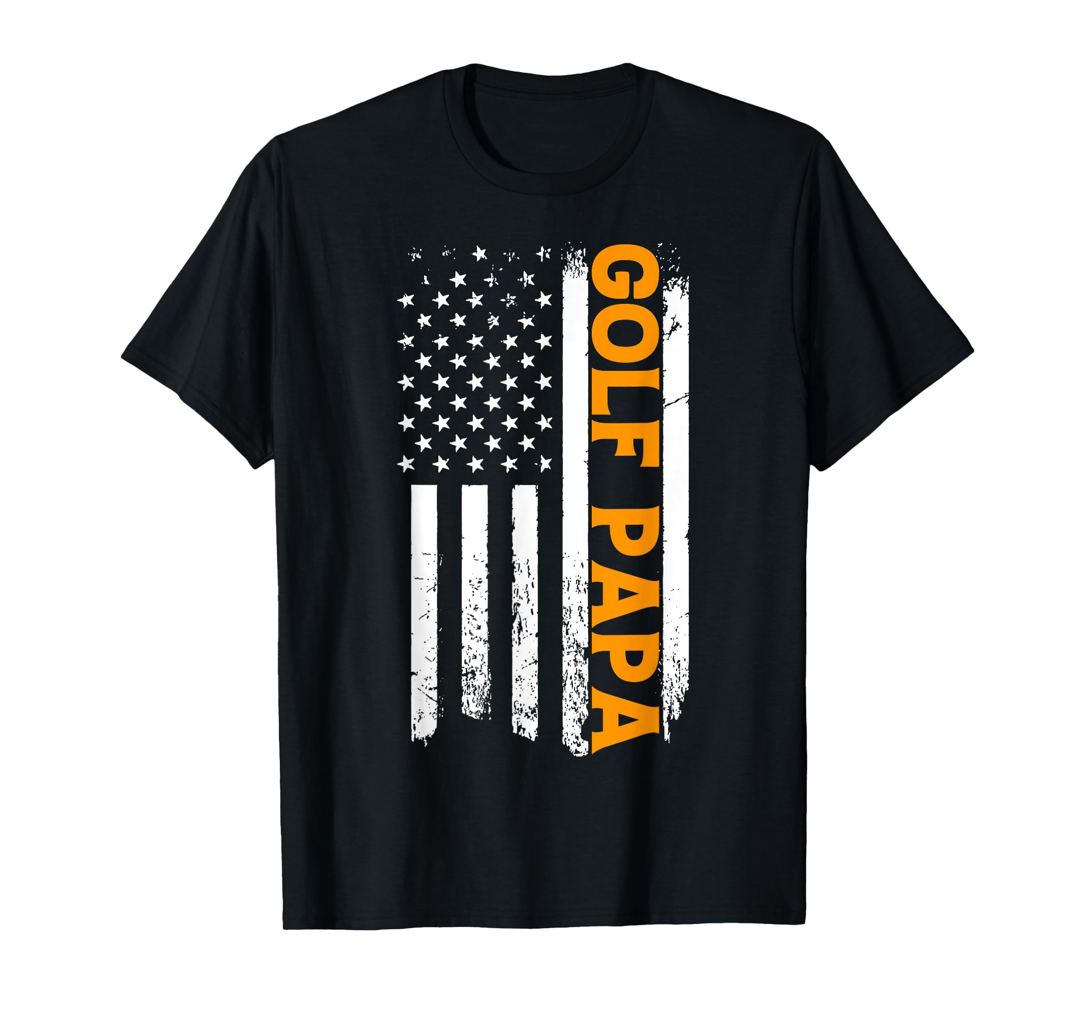 Proud Sports Dad American Flag Golf T-Shirt - Aesthetic Graphic Men Women - T-Shirt, Sweatshirt, Hoodie