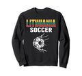 Lithuania Soccer Ball Net Sweatshirt - Fun Novelty Design for Adults - T-Shirt, Sweatshirt, Hoodie