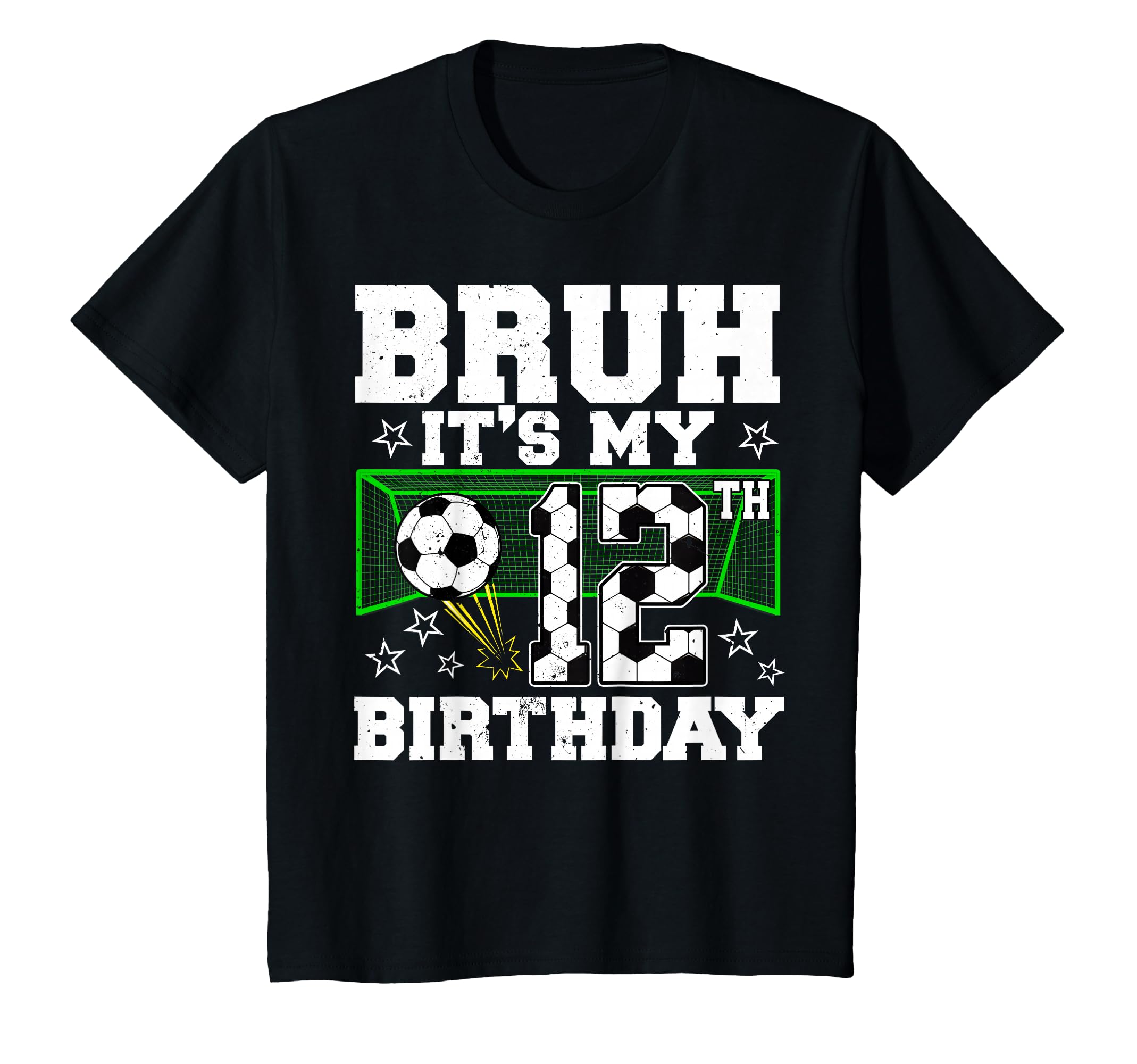 Its My 12Th Birthday Soccer 12 Years Old T-Shirt - Trendy Graphic Men Women - T-Shirt, Sweatshirt, Hoodie