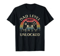 Dad Level Unlocked 2021 Gamer Father T-Shirt - Custom Art Print for Adults - T-Shirt, Sweatshirt, Hoodie