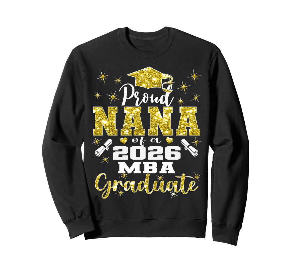 Proud Homie Class 2026 Mba Sweatshirt - Custom Art Print Men Women - T-Shirt, Sweatshirt, Hoodie