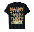 Nanny Wild Three 3Rd Birthday T-Shirt - Fun Novelty Design for Adults - T-Shirt, Sweatshirt, Hoodie