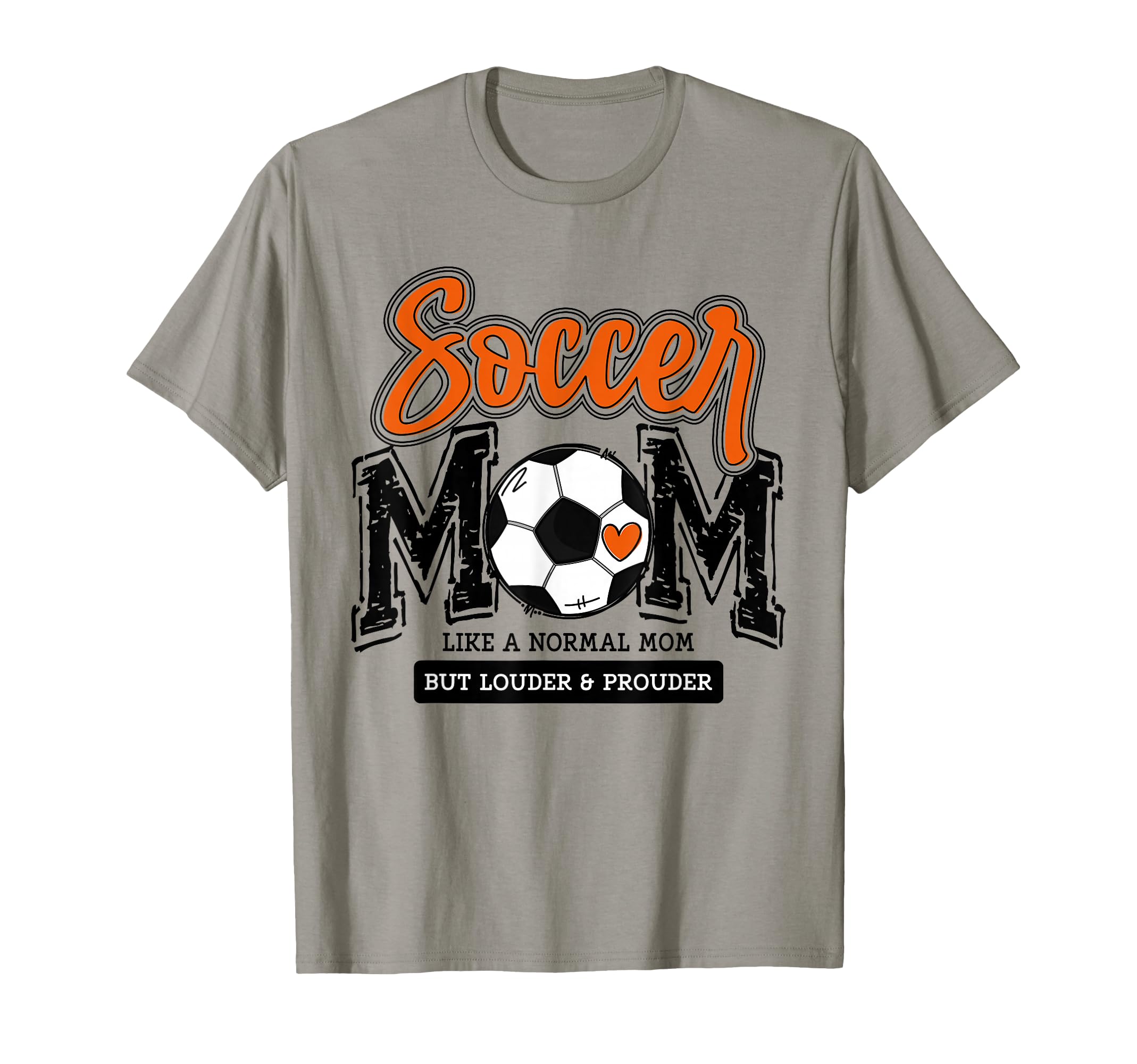 Soccer Mom Orange Soccer Player Calls Me T-Shirt - Minimalist Print Unisex - T-Shirt, Sweatshirt, Hoodie