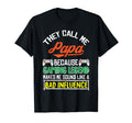 They Call Me Papa Fathers Day Funny T-Shirt - Streetwear Style Unisex - T-Shirt, Sweatshirt, Hoodie