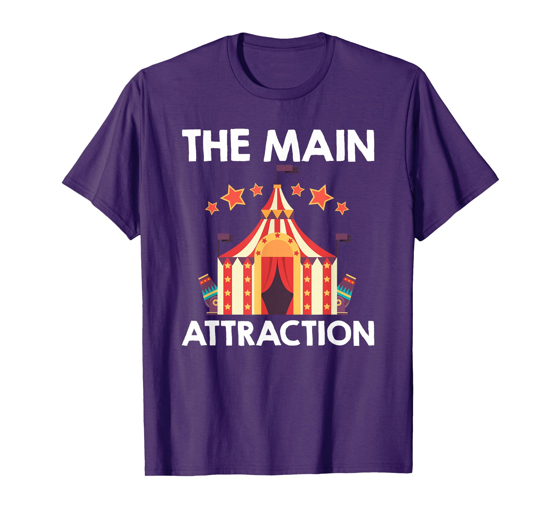 Main Attraction Funny Circus Gift Jt T-Shirt - Minimalist Print for Adults - T-Shirt, Sweatshirt, Hoodie