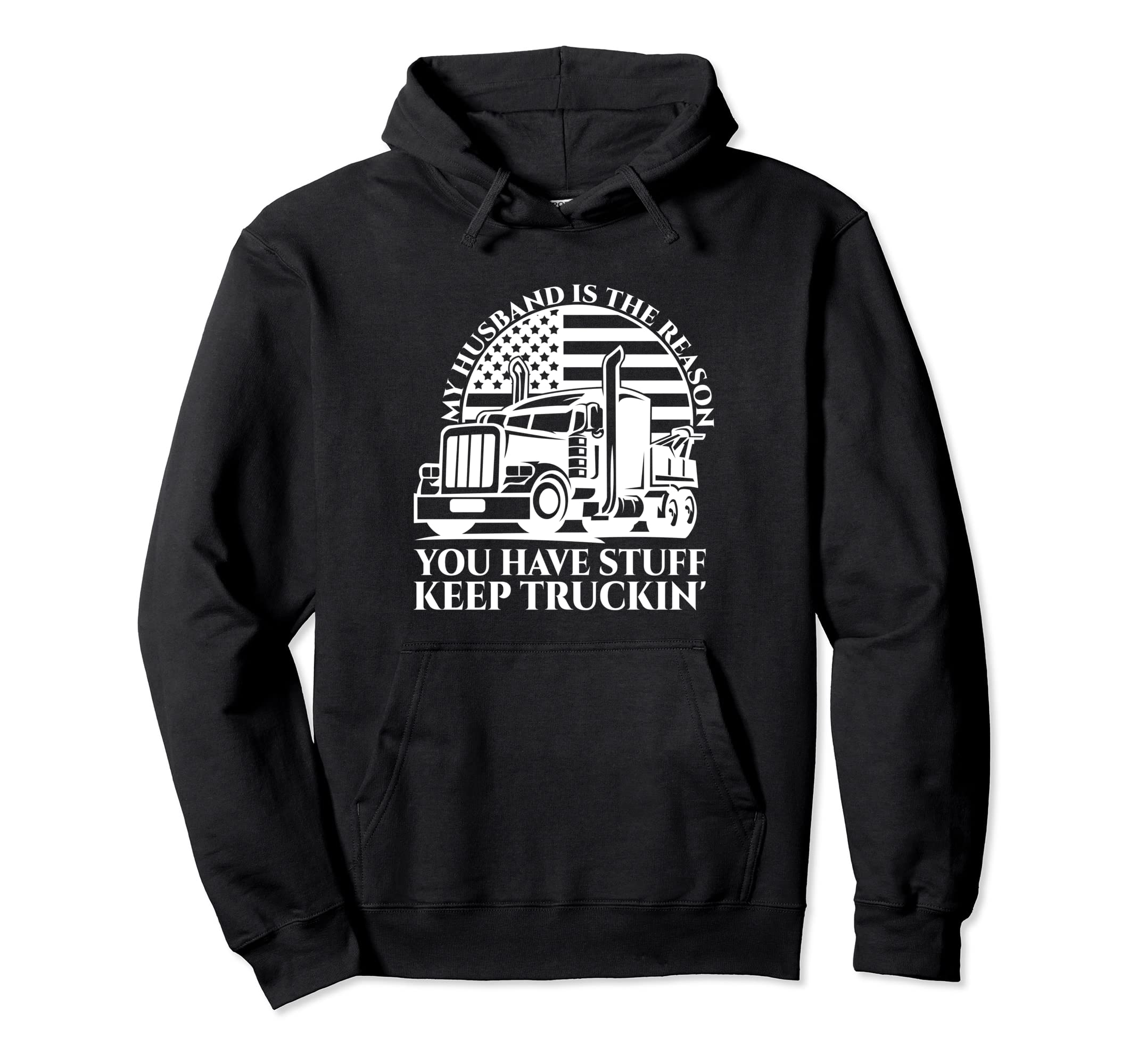 Truck Driver Trucker Freighter Hoodie - Casual Everyday Wear for Adults - T-Shirt, Sweatshirt, Hoodie