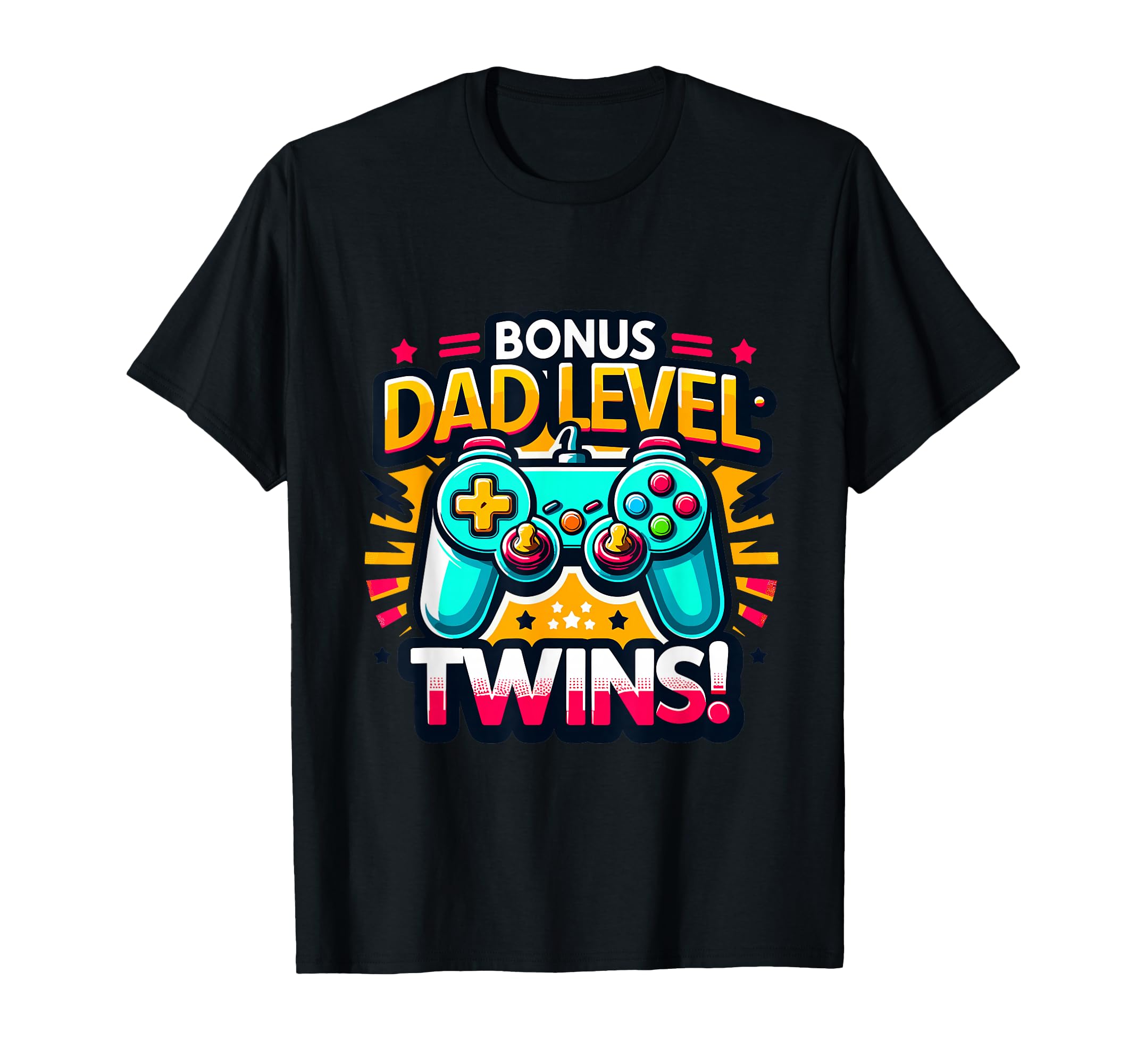 Dad Level Twins Funny And Playful T-Shirt - Trendy Graphic Men Women - T-Shirt, Sweatshirt, Hoodie