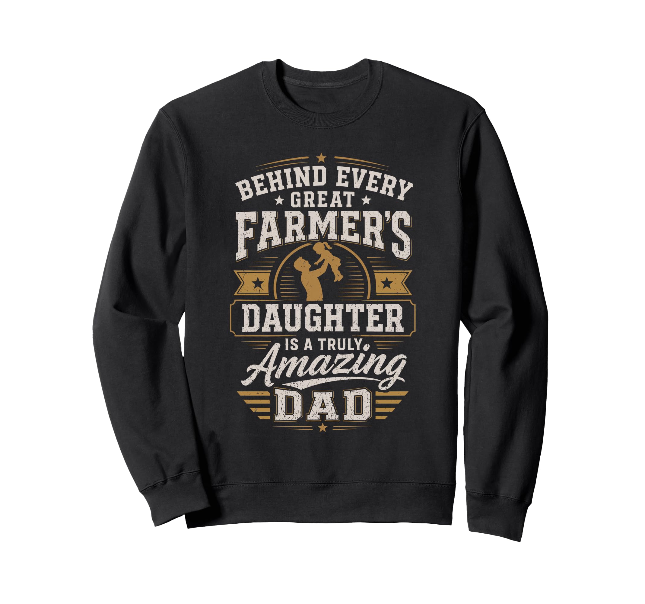 Farmer Daughter Amazing Dad Farming Sweatshirt - Trendy Graphic Men Women - T-Shirt, Sweatshirt, Hoodie
