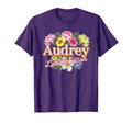 Audrey Custom Name Wife Grandma T-Shirt - Novelty Apparel Men Women - T-Shirt, Sweatshirt, Hoodie