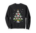 Soccer Tree Santa Soccer X Mas Lights Sweatshirt - Custom Art Print Unisex - T-Shirt, Sweatshirt, Hoodie