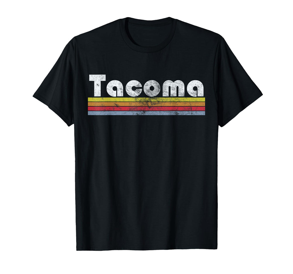 Tacoma Wa Pride City 70S 80S Gift T-Shirt - Minimalist Print Unisex - T-Shirt, Sweatshirt, Hoodie