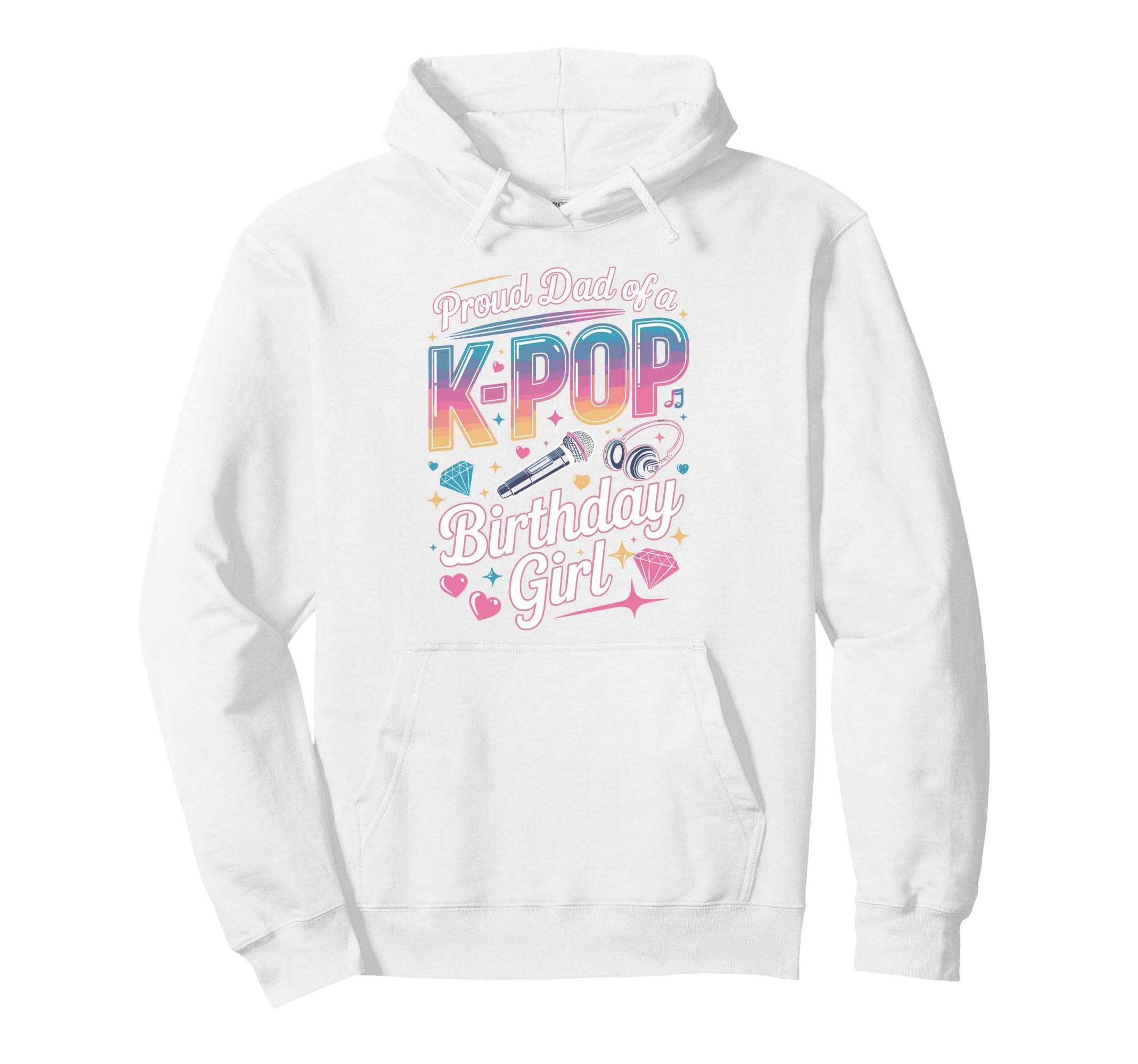 Dad K Pop Birthday Korean Music Kpop Hoodie - Minimalist Print Men Women - T-Shirt, Sweatshirt, Hoodie