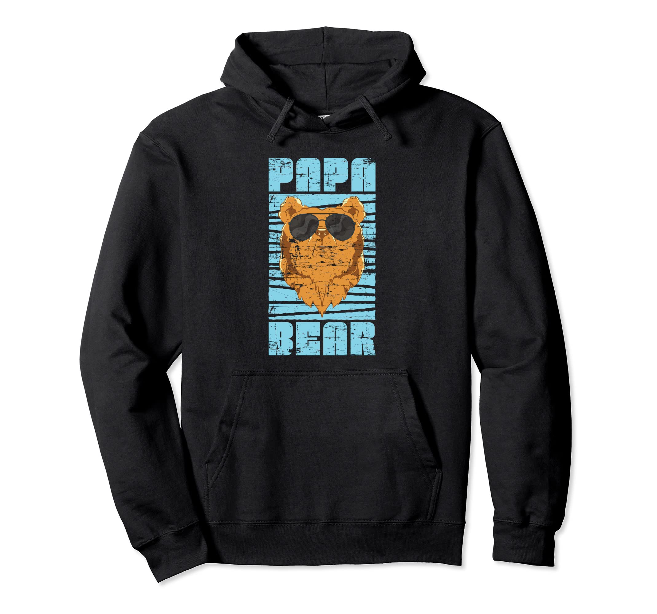 Funny Bear Daddy Fathers Day Animal Hoodie - Aesthetic Graphic Men Women - T-Shirt, Sweatshirt, Hoodie