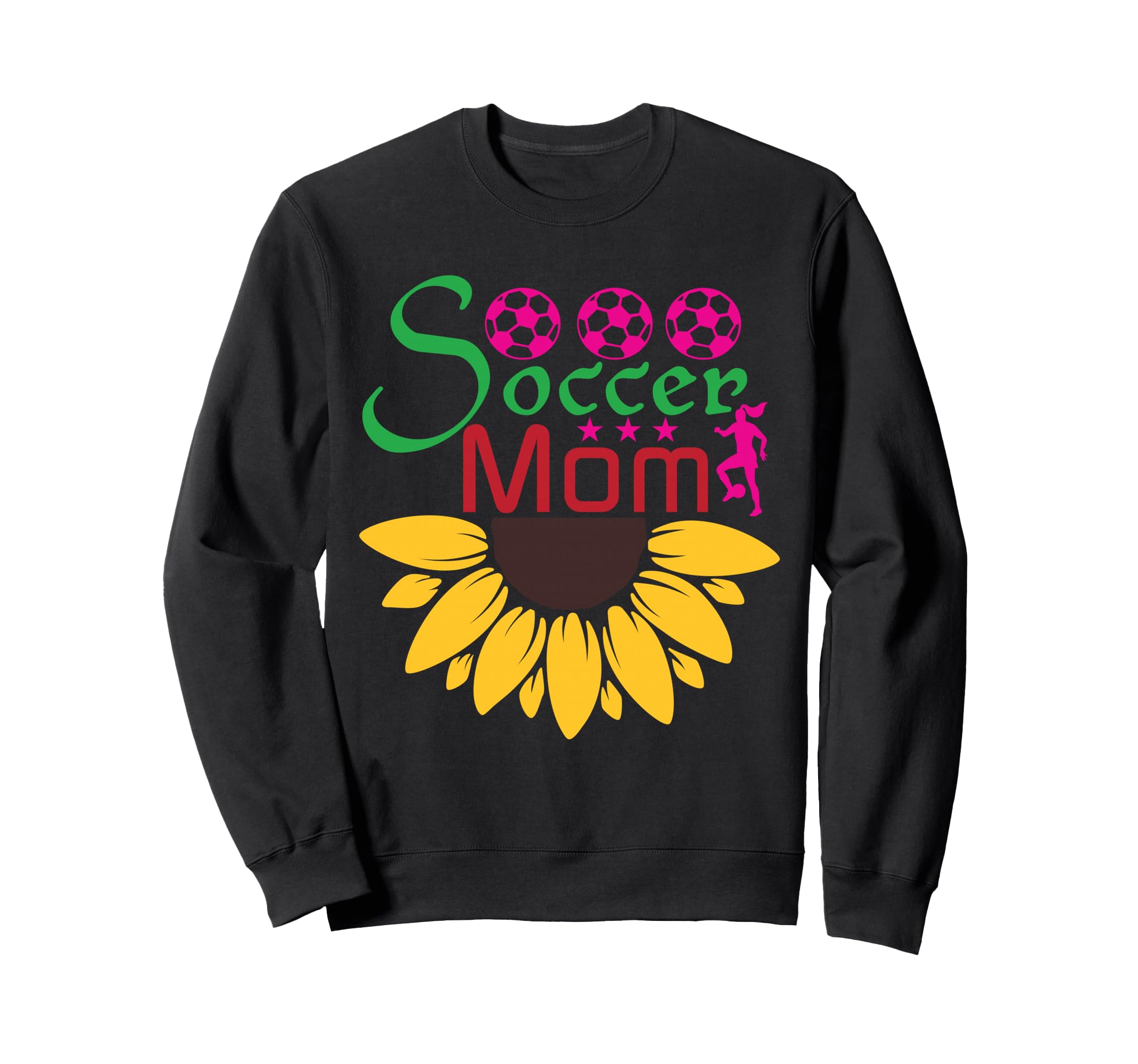 Womens My Soccer Mom Era Mother Sweatshirt - Minimalist Print for Adults - T-Shirt, Sweatshirt, Hoodie