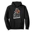 Biker Motorbiker Motorcyclist Dirt Hoodie - Fun Novelty Design for Adults - T-Shirt, Sweatshirt, Hoodie