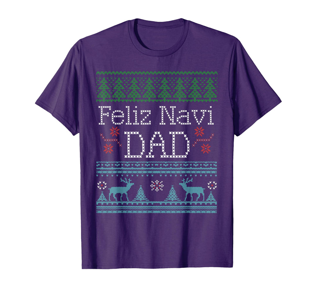 Feliz Navi Dad Pun T-Shirt - Aesthetic Graphic Unisex - T-Shirt, Sweatshirt, Hoodie