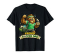 Proud Soccer Dad Sports Father T-Shirt - Novelty Apparel for Adults - T-Shirt, Sweatshirt, Hoodie