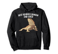 Funny Bearded Dragon Dad Father Hoodie - Casual Everyday Wear Unisex - T-Shirt, Sweatshirt, Hoodie