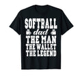 Mens Funny Softball Dad Wallet Legend T-Shirt - Novelty Apparel Unisex - T-Shirt, Sweatshirt, Hoodie