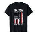 My Son Has Your Back Proud Army T-Shirt - Casual Everyday Wear for Adults - T-Shirt, Sweatshirt, Hoodie
