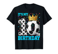 Its My Soccer Birthday Party 10Th T-Shirt - Minimalist Print for Adults - T-Shirt, Sweatshirt, Hoodie
