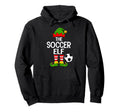 Soccer Elf Matching Family Elf Squad Hoodie - Trendy Graphic Unisex - T-Shirt, Sweatshirt, Hoodie