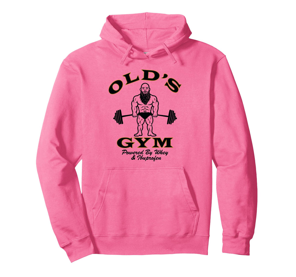 Olds Gym Logo Workout Dad Grandpa Hoodie - Novelty Apparel Men Women - T-Shirt, Sweatshirt, Hoodie