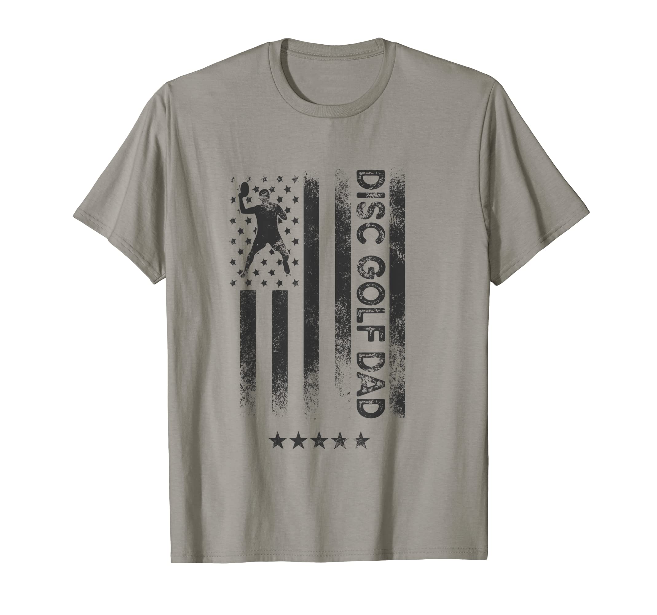 Usa American Flag Disc Golf Dad T-Shirt - Unique Graphic for Adults - T-Shirt, Sweatshirt, Hoodie