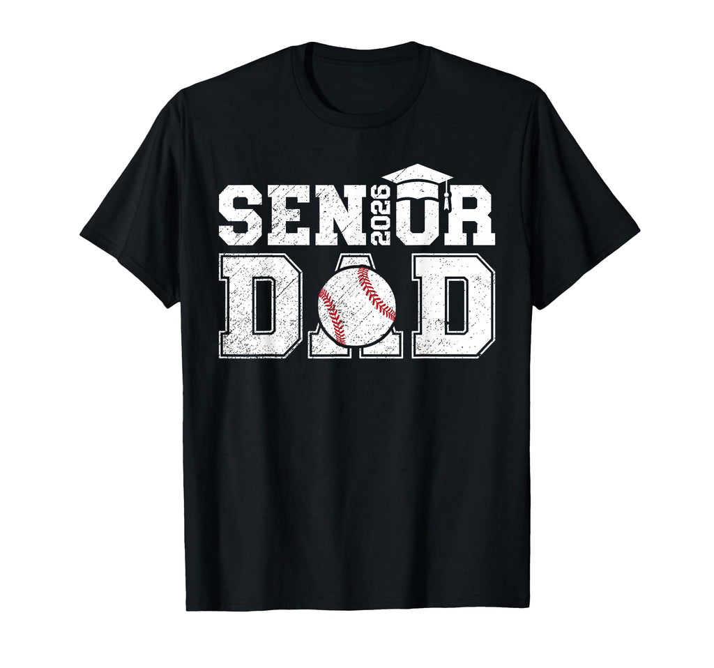 Baseball Senior Dad Senior Baseball T-Shirt - Custom Art Print Men Women - T-Shirt, Sweatshirt, Hoodie