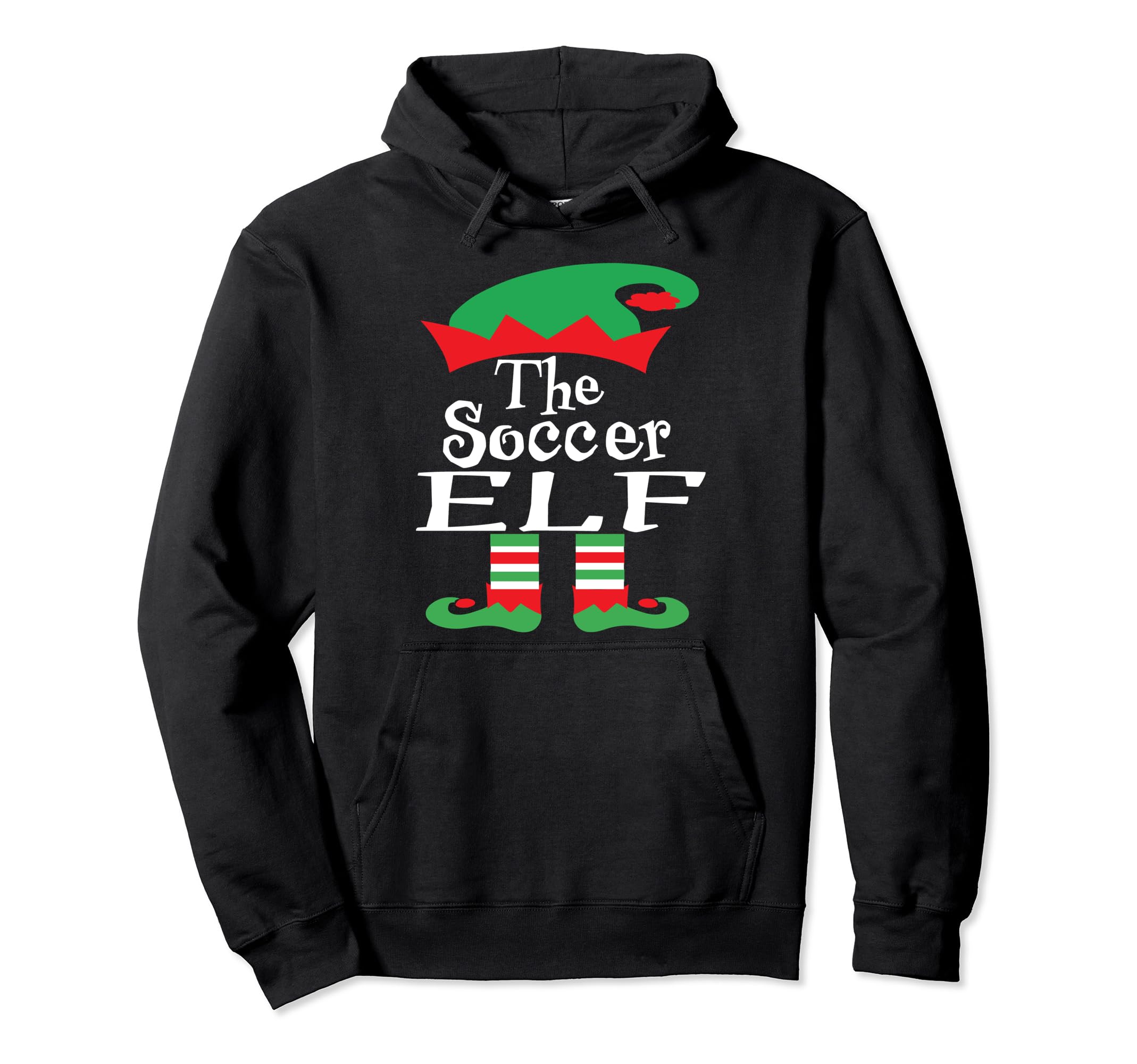 Funny Soccer Elf Sport Athlete Teens Gifts Hoodie - Minimalist Print Unisex - T-Shirt, Sweatshirt, Hoodie