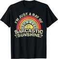 Im Just A Ray of Sarcastic Sunshine Novelty Humor - Adult & Kids T-Shirts, Sweatshirts & Hoodies apparel design preview 1
