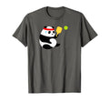 Sweaty Panda Playing Pickleball T-Shirt - Novelty Apparel Unisex - T-Shirt, Sweatshirt, Hoodie