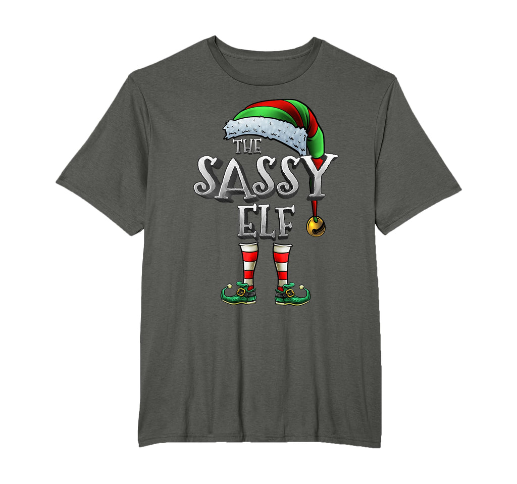 Sassy Elf Matching Family Funny Elf T-Shirt - Aesthetic Graphic Men Women - T-Shirt, Sweatshirt, Hoodie