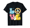 Peace Sign Love 60S 70S Tie Dye T-Shirt - Minimalist Print Men Women - T-Shirt, Sweatshirt, Hoodie