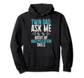 Ask Me About My Multiplication Skills Twin Hoodie - Graphic Print Unisex - T-Shirt, Sweatshirt, Hoodie