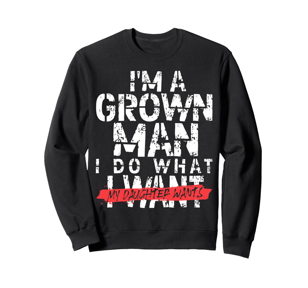 Dad Daughter Father Parenting Sweatshirt - Casual Everyday Wear Unisex - T-Shirt, Sweatshirt, Hoodie