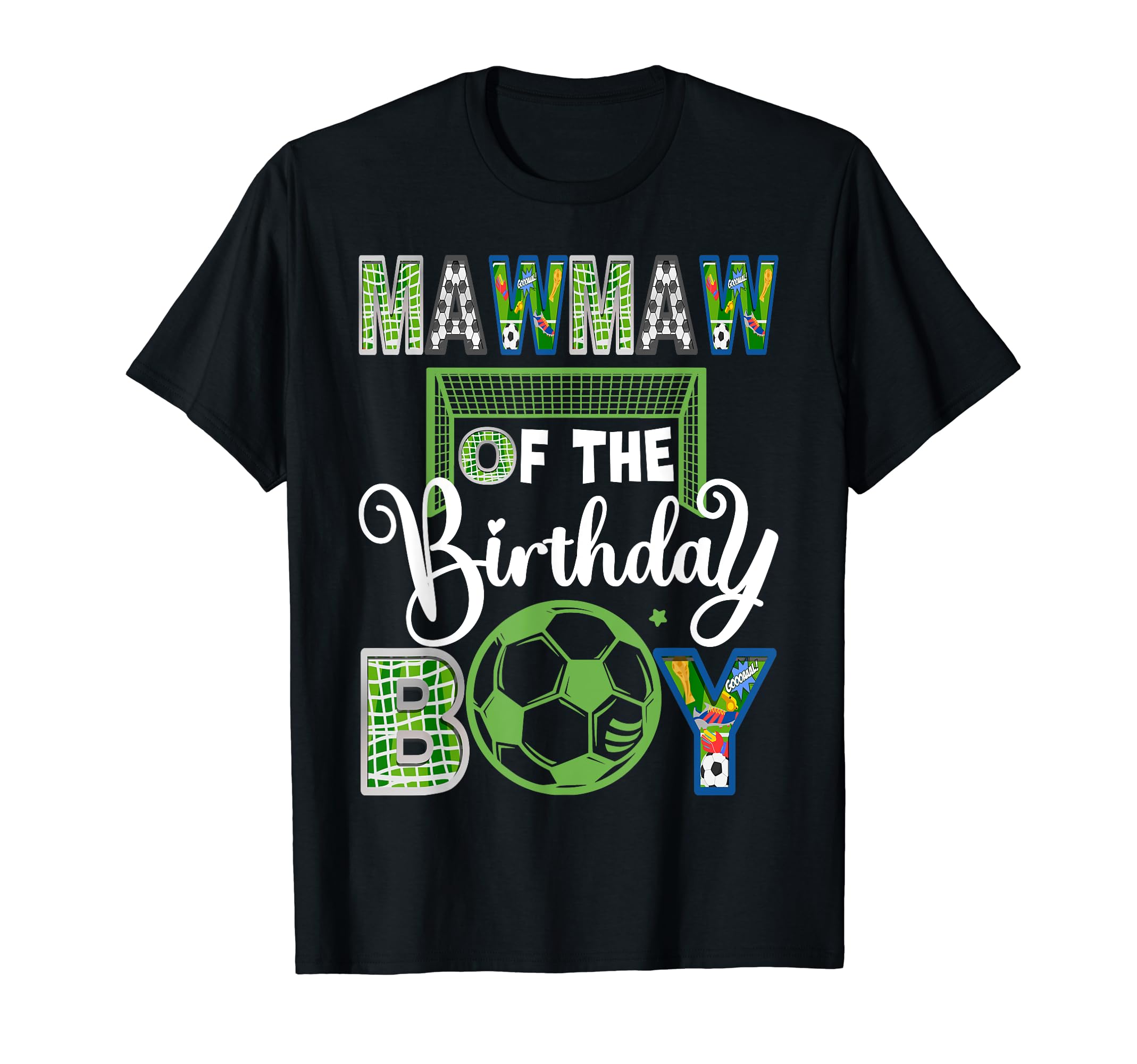 Mawmaw Birthday Soccer Baller T-Shirt - Custom Art Print for Adults - T-Shirt, Sweatshirt, Hoodie
