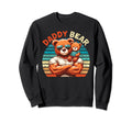 Muscular Daddy Bear Fathers Day Bear Sweatshirt - Aesthetic Graphic Unisex - T-Shirt, Sweatshirt, Hoodie