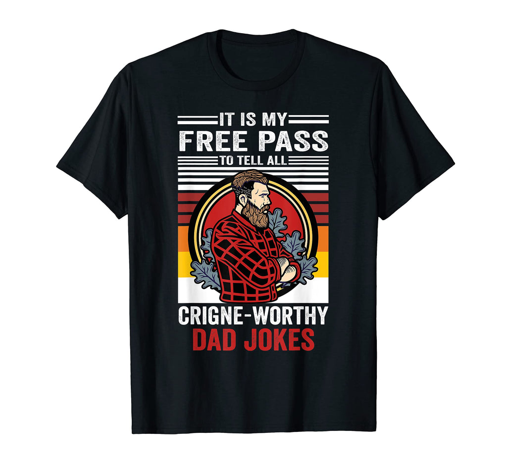 Mens Funny My Free Pass To Tell T-Shirt - Minimalist Print Men Women - T-Shirt, Sweatshirt, Hoodie