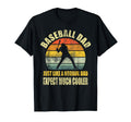Baseball Dad Funny Father Fathers Day T-Shirt - Aesthetic Graphic Men Women - T-Shirt, Sweatshirt, Hoodie
