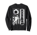 Soccer Dad Soccer Lover Fan Usa Flag Sweatshirt - Trendy Graphic Unisex - T-Shirt, Sweatshirt, Hoodie