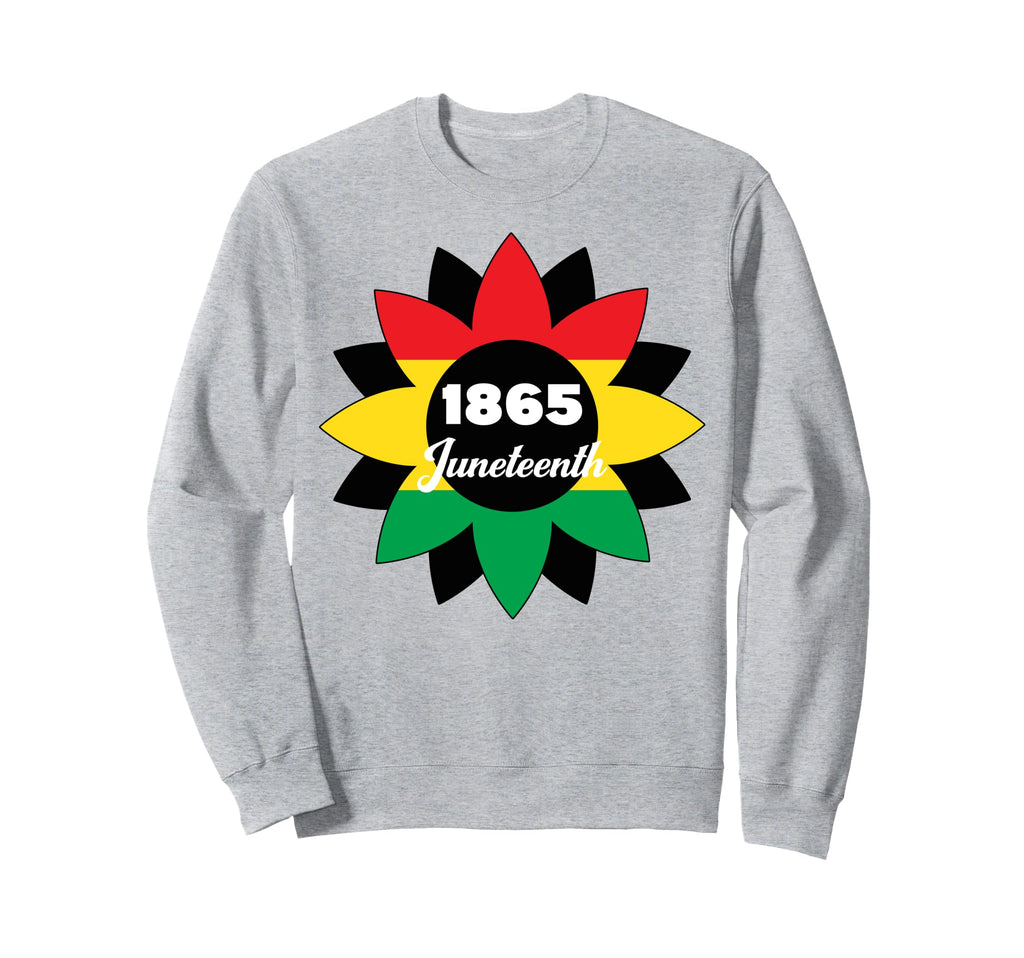 Juneteenth Melanin Black Dad Brown Sweatshirt - Streetwear Style Unisex - T-Shirt, Sweatshirt, Hoodie
