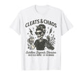 Cleats Chaos Skeleton Soccer Mom Mama T-Shirt - Aesthetic Graphic Unisex - T-Shirt, Sweatshirt, Hoodie