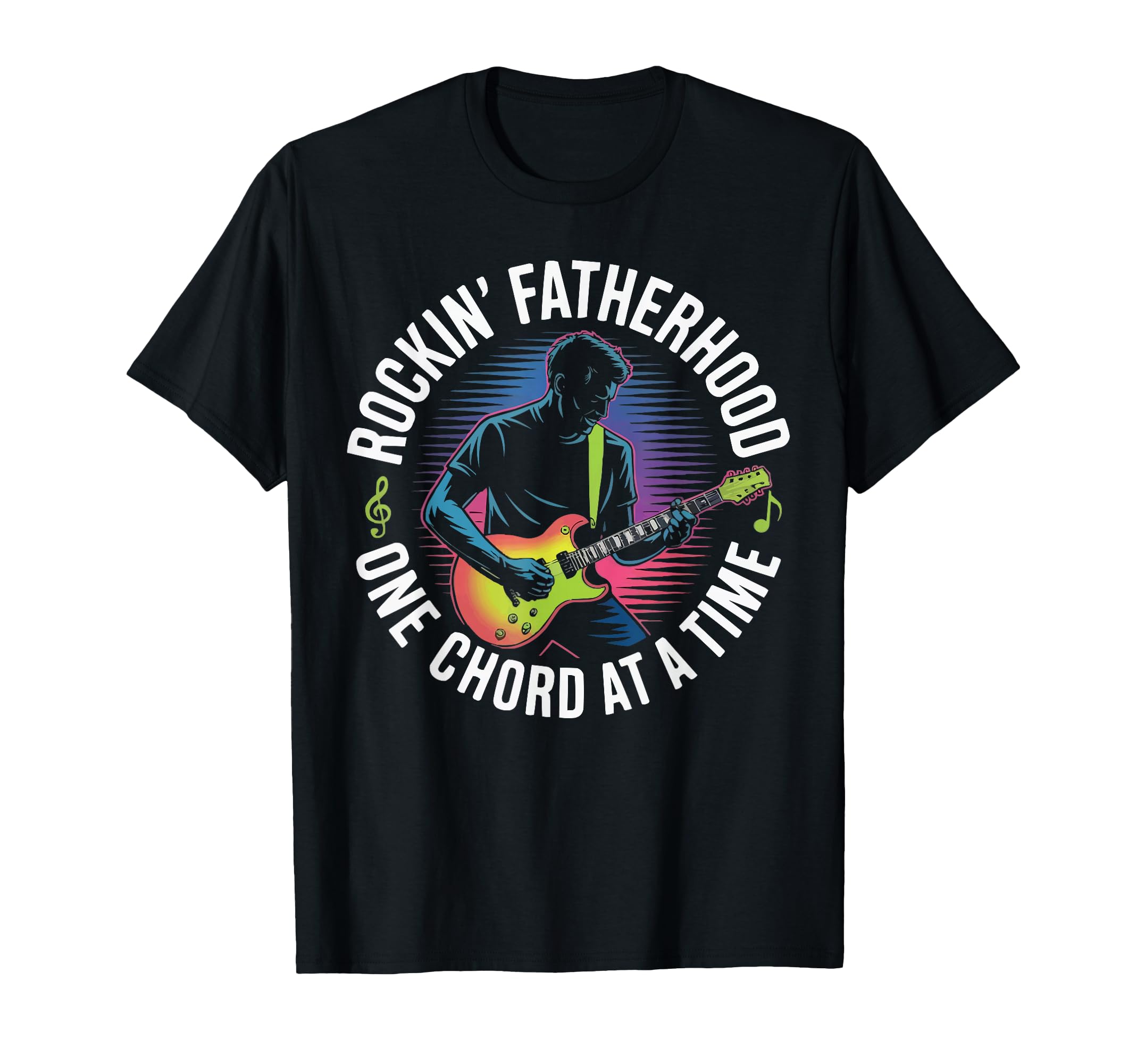 Guitarist Dad Guitar Player Daddy T-Shirt - Casual Everyday Wear Men Women - T-Shirt, Sweatshirt, Hoodie